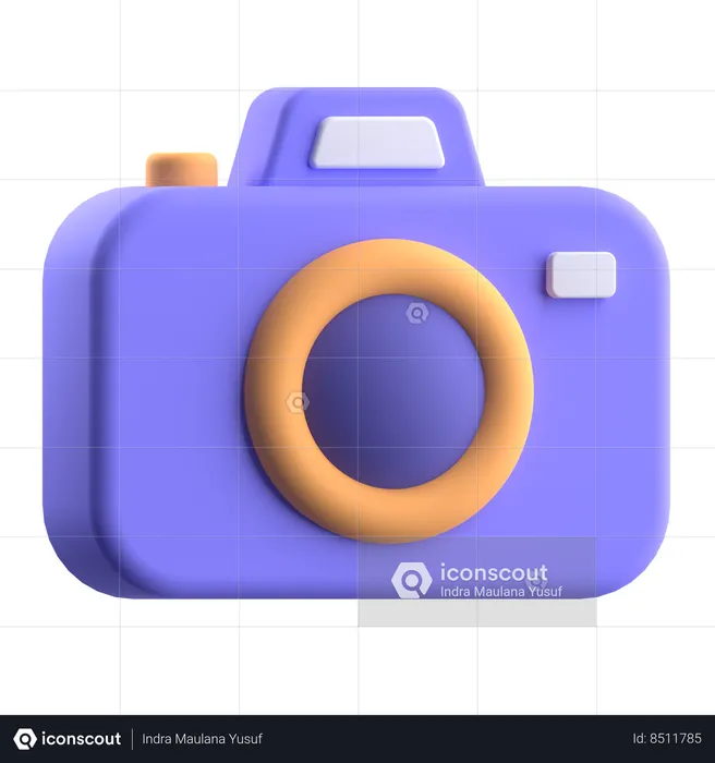 Caméra  3D Icon