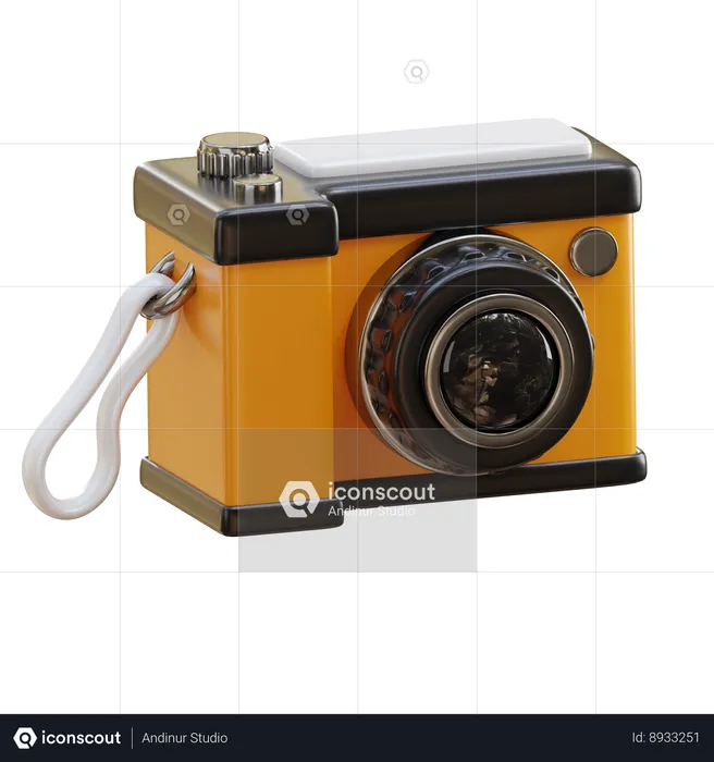 Camera  3D Icon