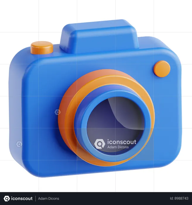 Caméra  3D Icon