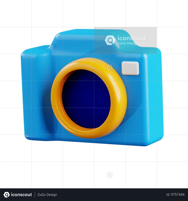 Caméra  3D Icon