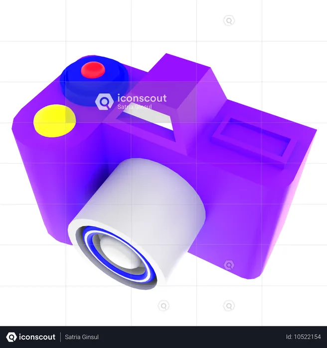 Caméra  3D Icon