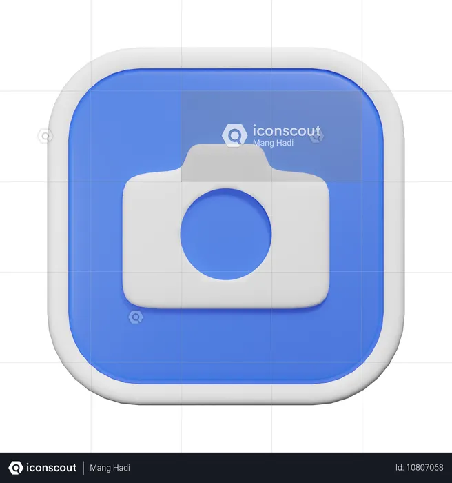 Caméra  3D Icon