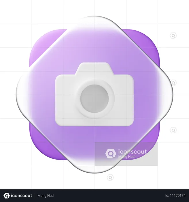 Câmera  3D Icon