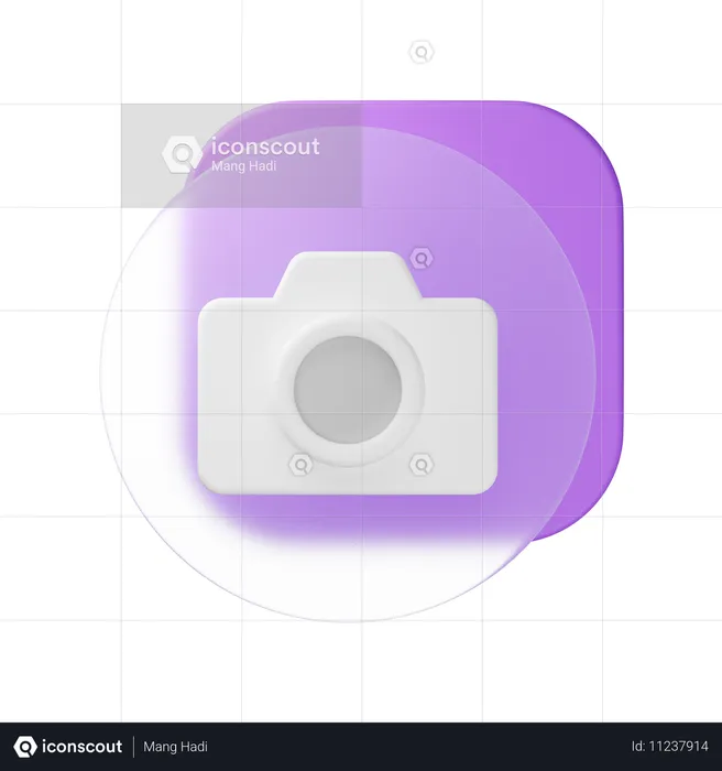 Caméra  3D Icon