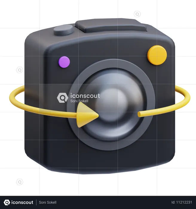 Caméra 360  3D Icon