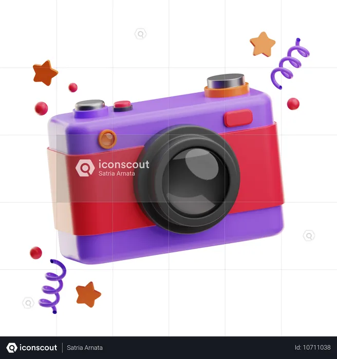 Camera  3D Icon