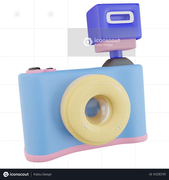 Camera  3D Icon