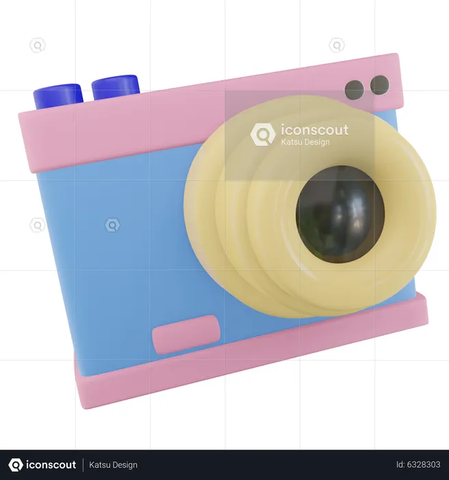 Camera  3D Icon