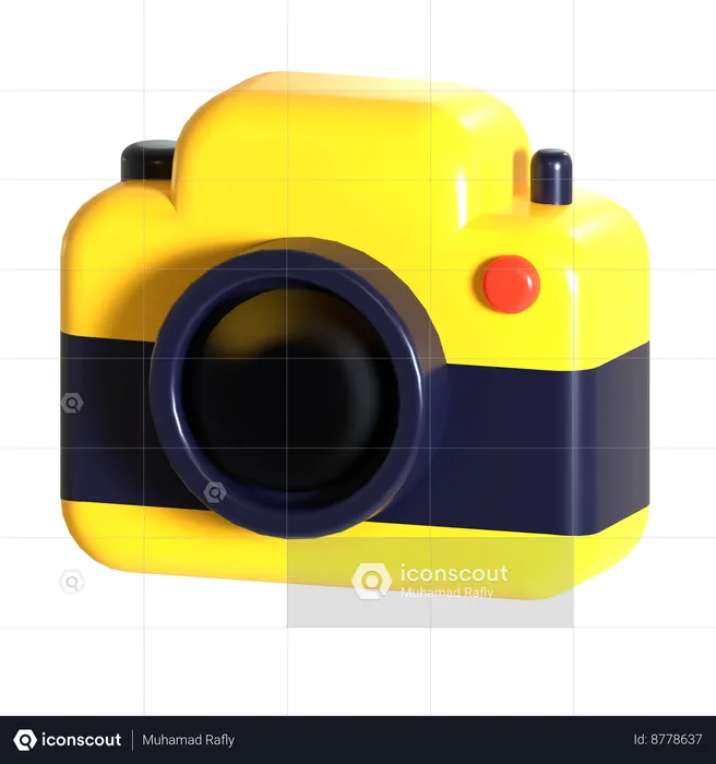 Camera  3D Icon