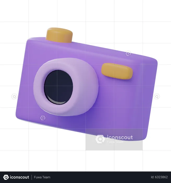 Camera  3D Icon