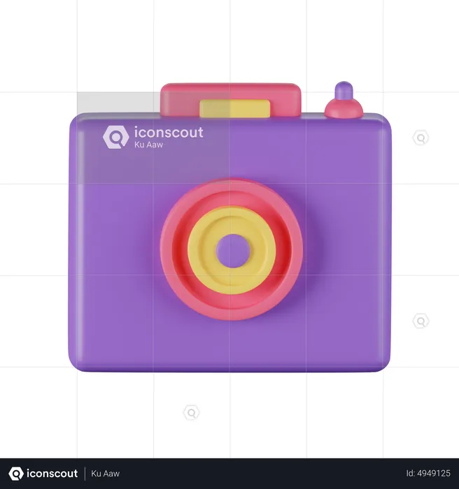 Camera  3D Icon