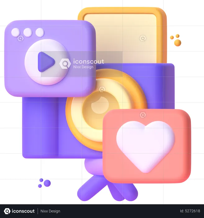 Camera  3D Icon