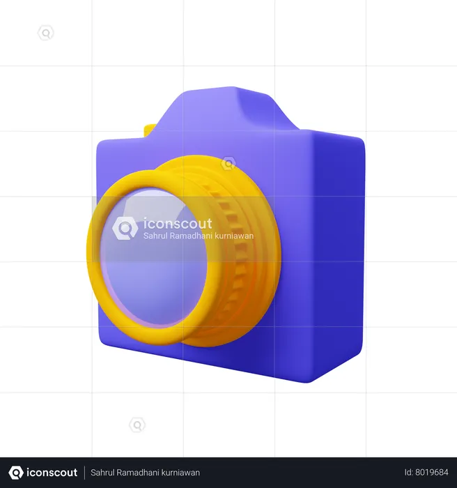 Camera  3D Icon