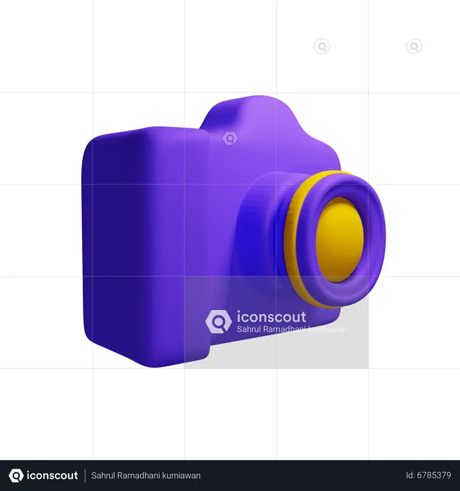 Camera  3D Icon