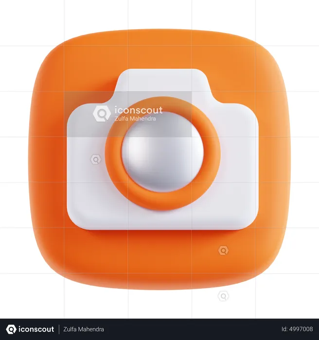 Camera  3D Icon