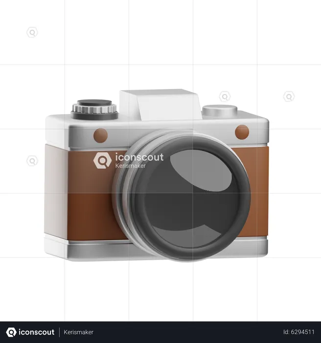 Camera  3D Icon