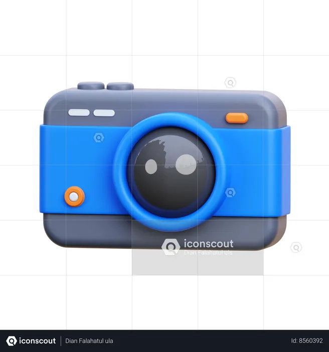 Camera  3D Icon