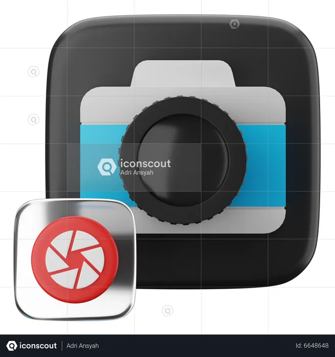 Camera  3D Icon