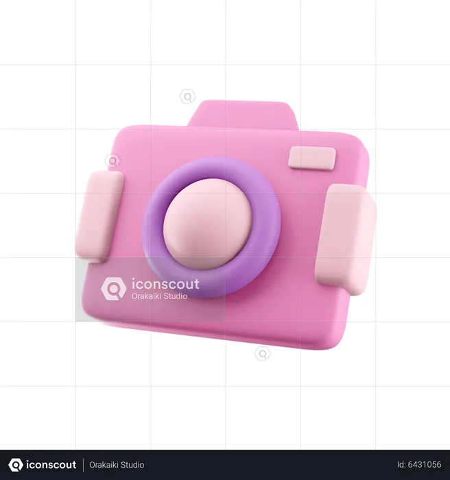 Camera  3D Icon