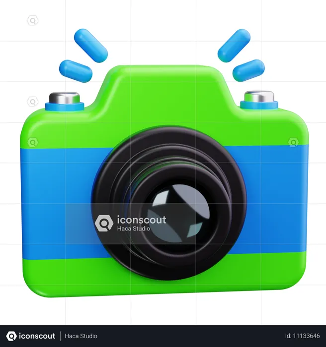 Camera  3D Icon