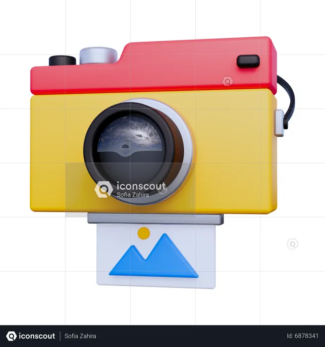 Camera  3D Icon