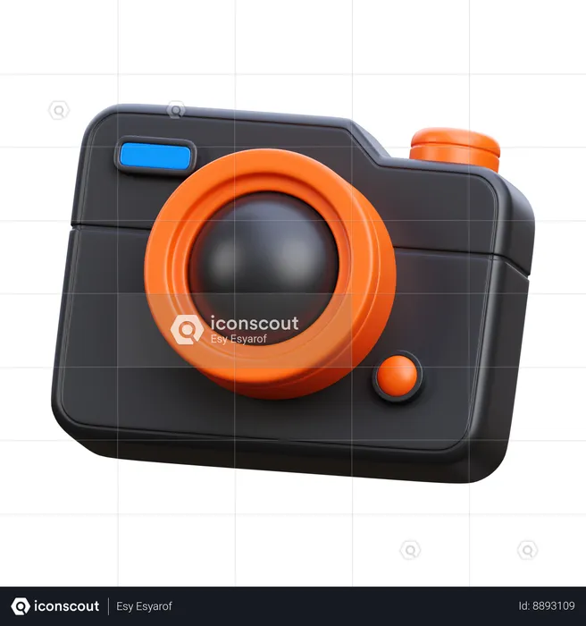 Camera  3D Icon