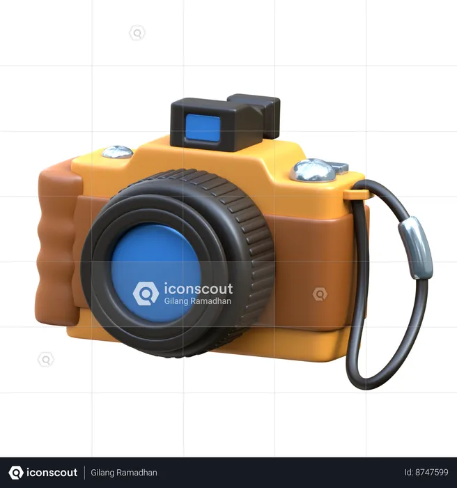 Camera  3D Icon