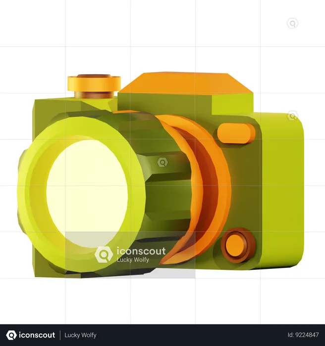 Camera  3D Icon