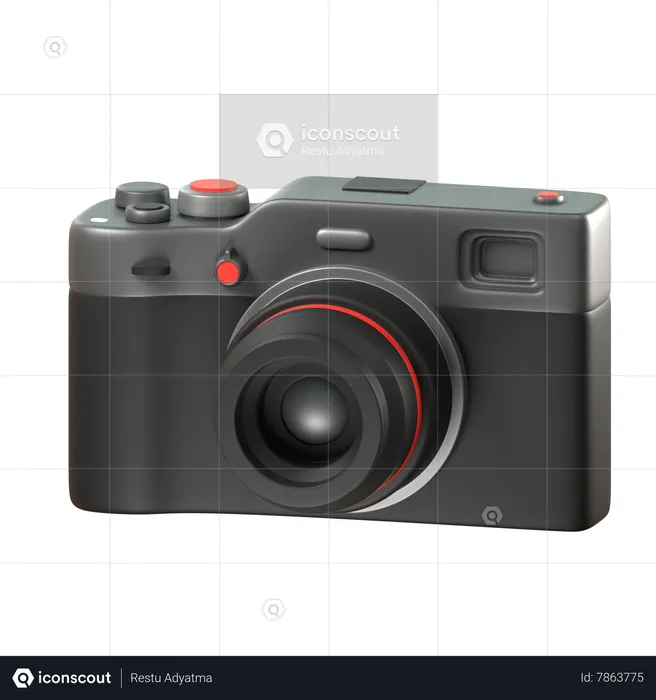 Camera  3D Icon