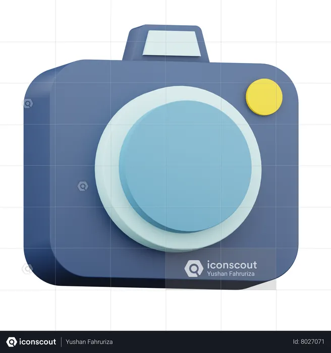 Camera  3D Icon