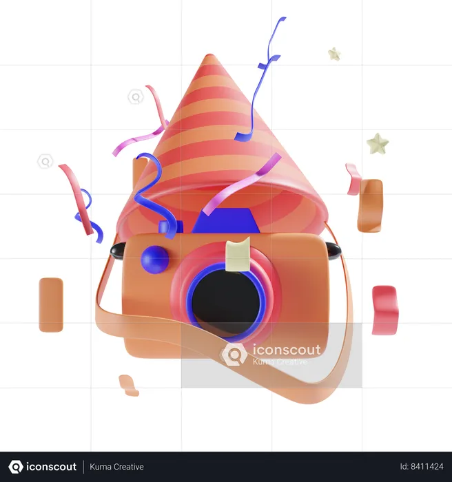 Camera  3D Icon