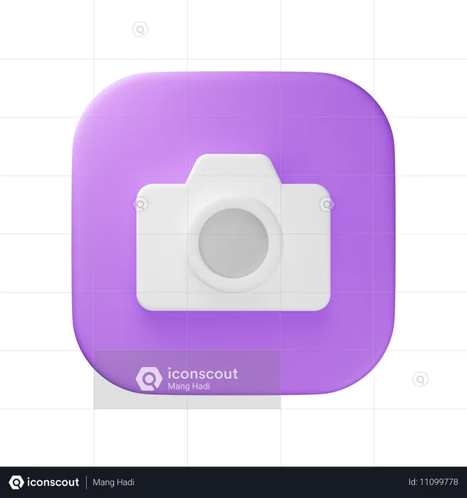 Camera  3D Icon