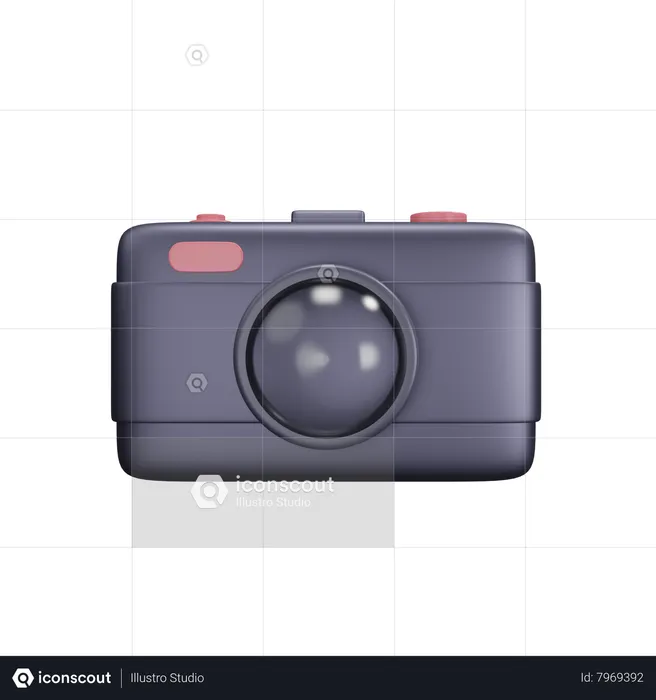 Camera  3D Icon