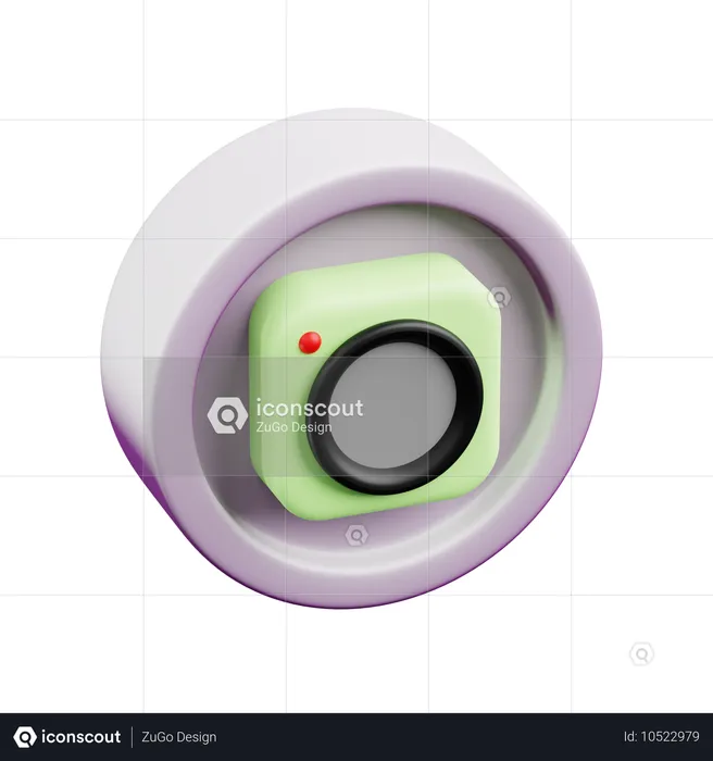 Camera  3D Icon