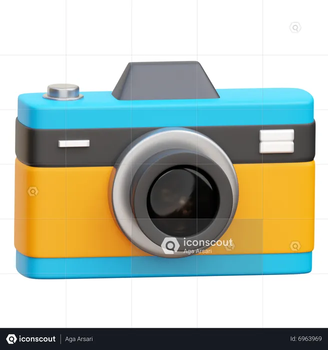 Camera  3D Icon