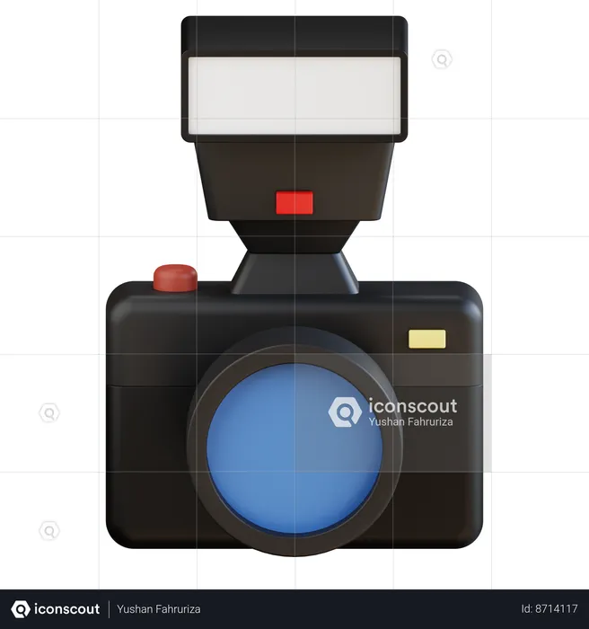 Camera  3D Icon