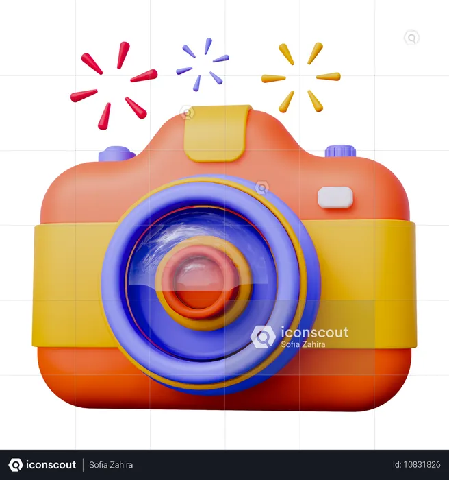 Camera  3D Icon