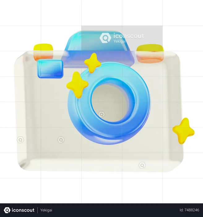 Camera  3D Icon