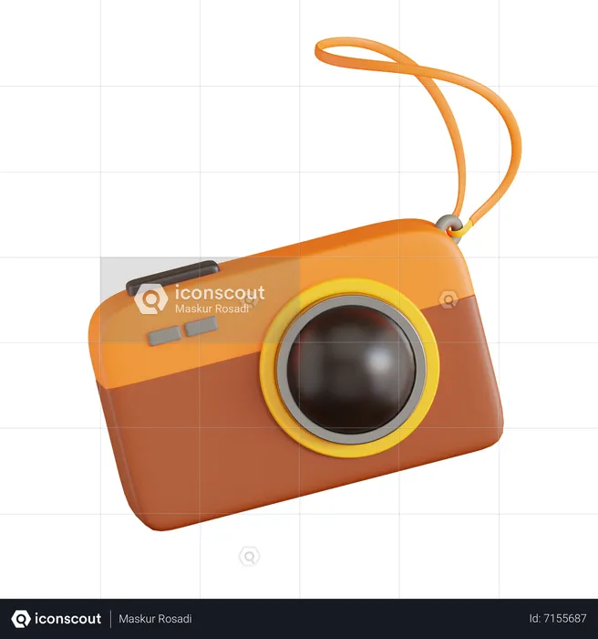 Camera  3D Icon