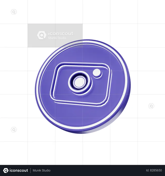 Camera  3D Icon