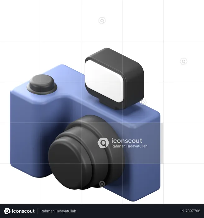 Camera  3D Icon