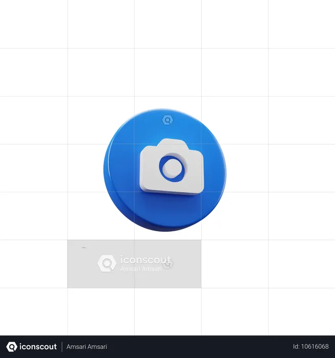 Camera  3D Icon