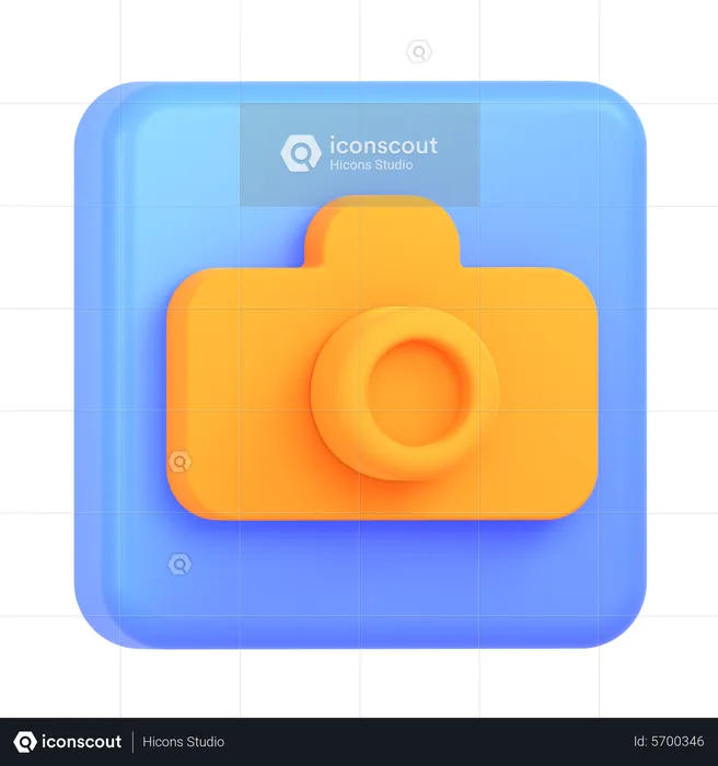 Camera  3D Icon