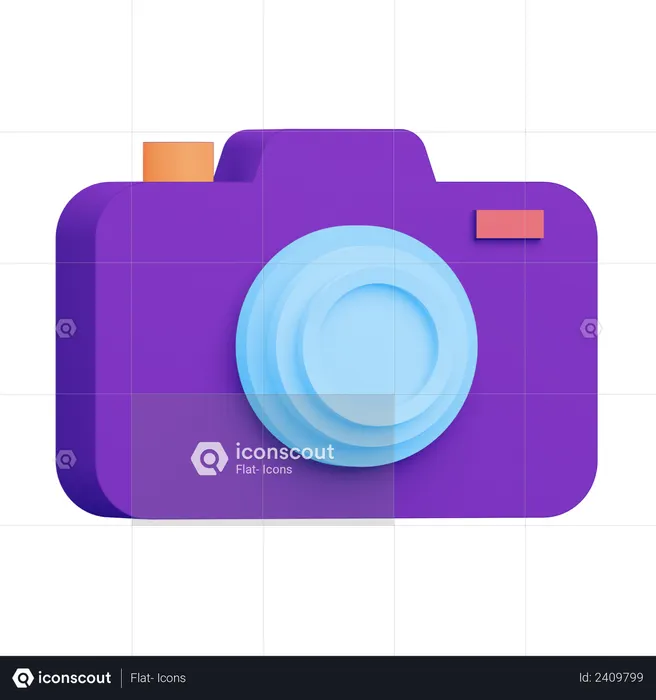 Camera  3D Icon