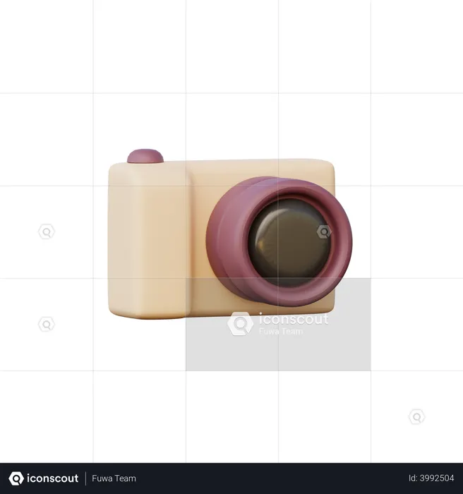 Camera  3D Icon