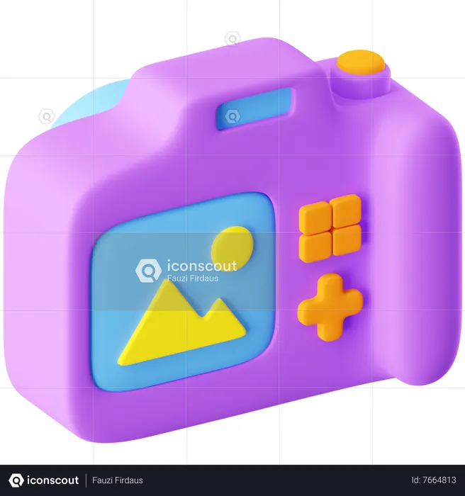 Camera  3D Icon