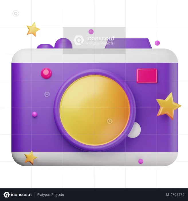 Camera  3D Illustration