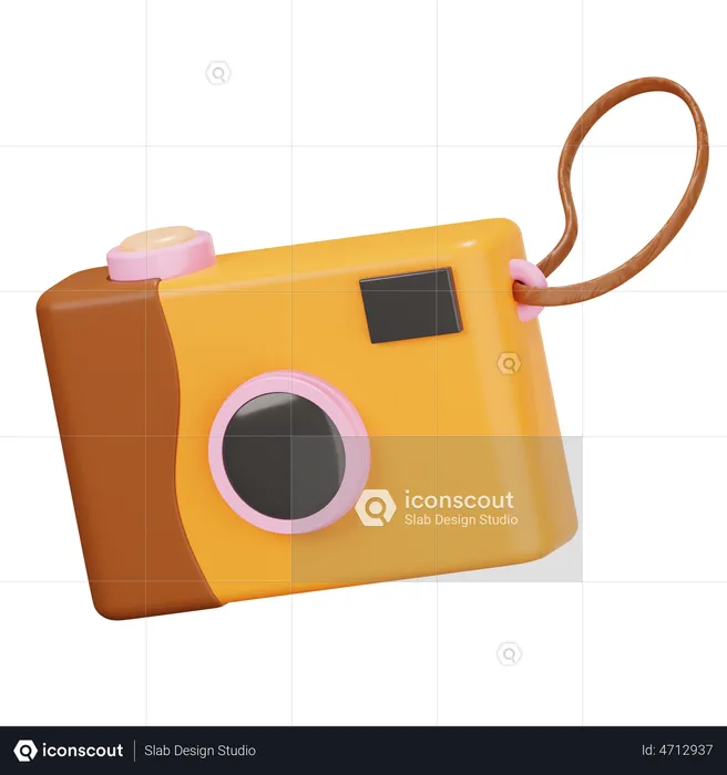 Camera  3D Illustration