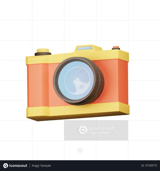 Camera  3D Illustration