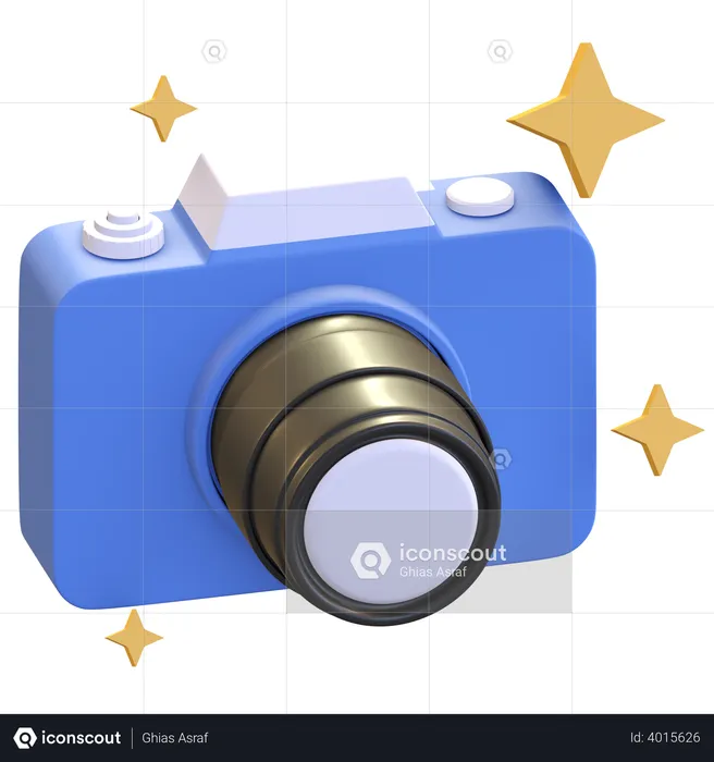 Camera  3D Illustration